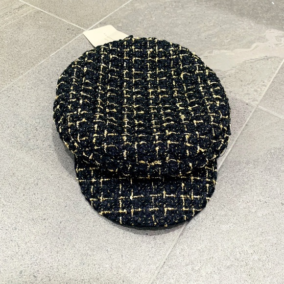 ZARA tweed nautical cap - Picture 3 of 6